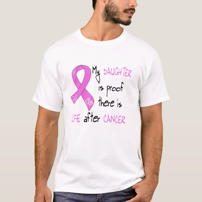 T-shirt La vie après sein CA, fille (Devant)
