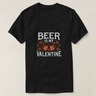 T-shirt La vie arrive, l'ours aide – Typographie unique de