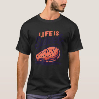 T-shirt La Vie, c'est de la pomme de terre douce