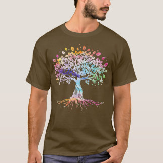 T-shirt La Vie Colorée Des Femmes Est Vraiment Bon Vintage