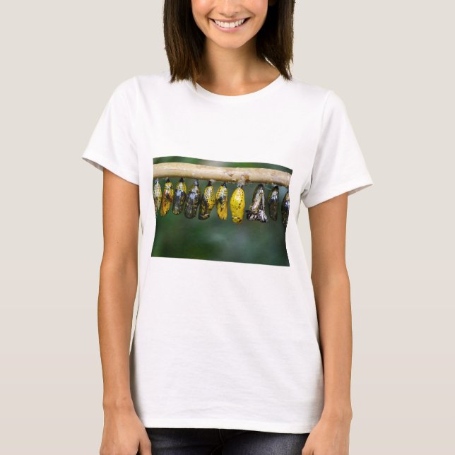 T-shirt La vie colorée du cocon (Devant)