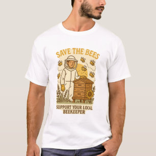 T-shirt La vie d'apiculteur – Sauvez les abeilles   Nature