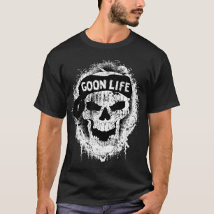 T-shirt La vie de gouttière de la vie de crétin