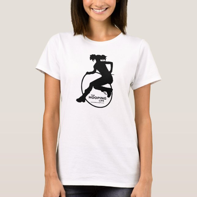 T-shirt La vie de Hooping - femme de spaghetti (Devant)