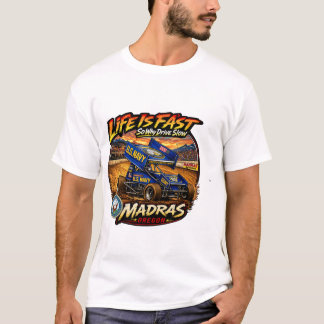 T-shirt La vie de Sprint Car de l'US Navy est rapide