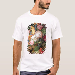 T-shirt La vie de T30763 A toujours des fleurs et du fruit