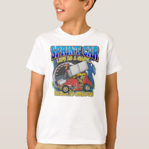 T-shirt La vie de voiture de sprint