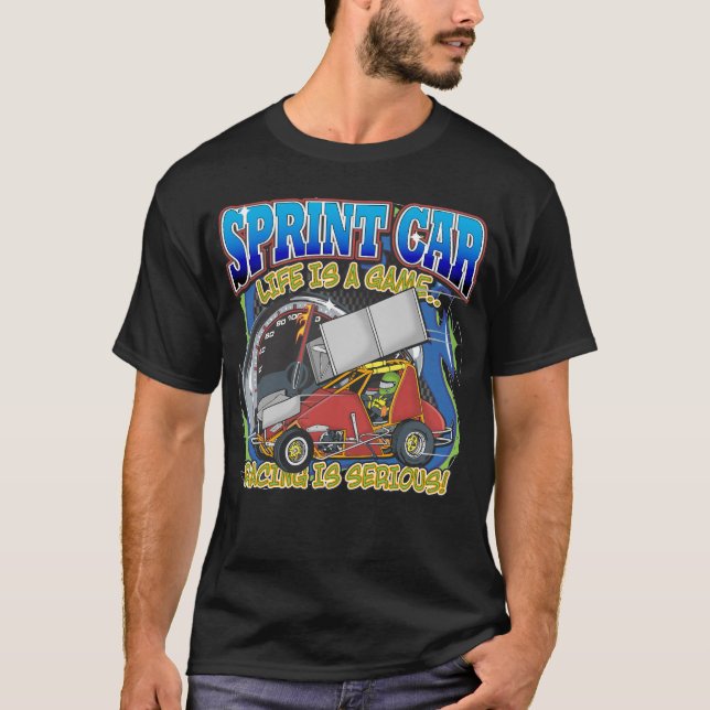 T-shirt La vie de voiture de sprint (Devant)