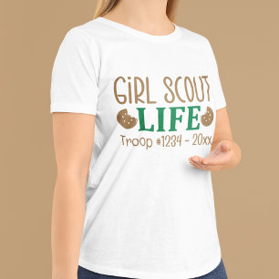 T-shirt La vie des Girl Scouts commémorative