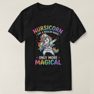 T-shirt La vie d'infirmière avec une touche de magie de li