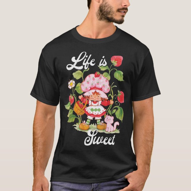 T-shirt La Vie Du Tarteau De Fraise Est (Devant)