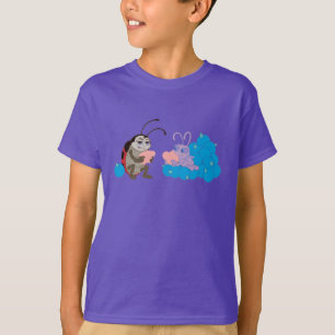 T-shirt La vie d'un bug, la coccinelle et le jeu de points
