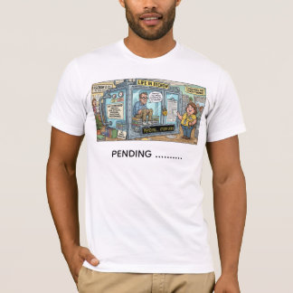 T-shirt La vie en séquestre - tout est soumis à approbatio