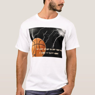 T-shirt La vie est basket-ball