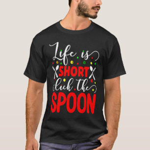 T-shirt La Vie Est Courte Lick La Citation Inspirationnell