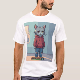 T-shirt La vie est en mode difficile – Je continue de joue