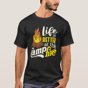 T-shirt La Vie Est Meilleure Au Camping Freestyle Family C