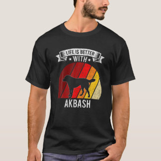 T-shirt La Vie Est Meilleure Avec Les Amoureux de les chie