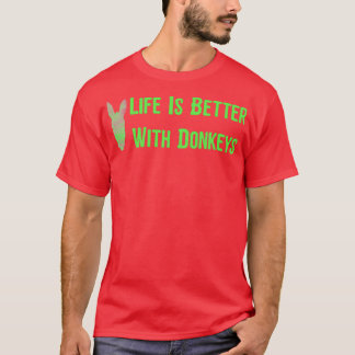 T-shirt La Vie Est Meilleure Avec Les Dons4