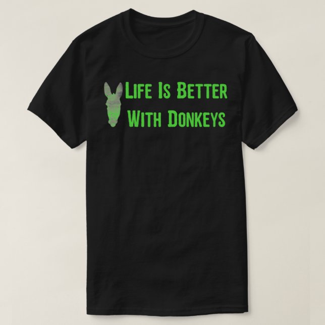 T-shirt La Vie Est Meilleure Chez Les Dons4 2 (Design devant)