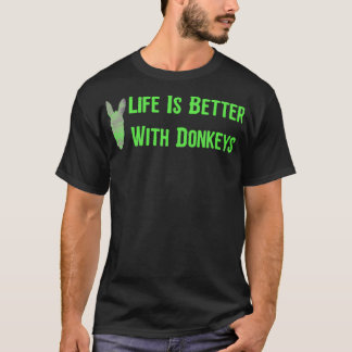 T-shirt La Vie Est Meilleure Chez Les Dons4 2