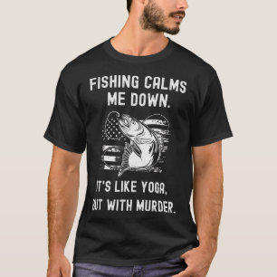 T-SHIRT LA VIE EST PLEINE DE CHOIX IMPORTANTS PÊCHE