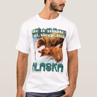 T-shirt La vie est simple