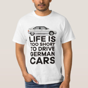 T-shirt La vie est trop courte pour... avec BX