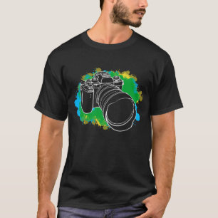 T-shirt La vie est trop courte pour les mauvaises caméras