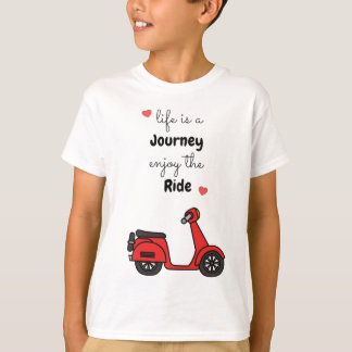 T-shirt La vie est un voyage, profitez de la balade