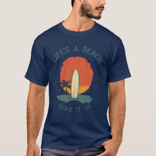 T-shirt La vie est une plage - Plongez-la
