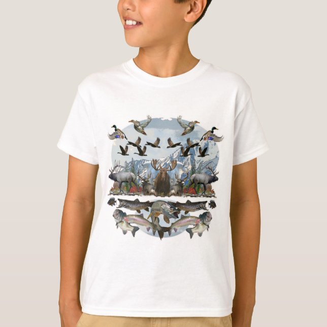 T-shirt La vie extérieure (Devant)