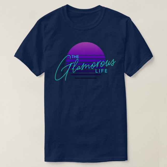 T-shirt La vie glamour (Design devant)