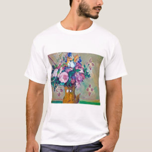 T-shirt La vie morte avec les fleurs, Paul Cezanne