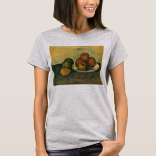 T-shirt La vie morte avec les pommes par Paul Cezanne