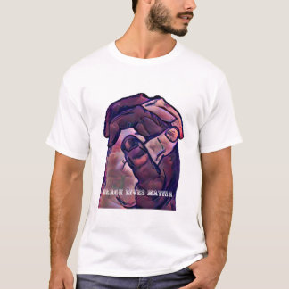 T-shirt la vie noire,