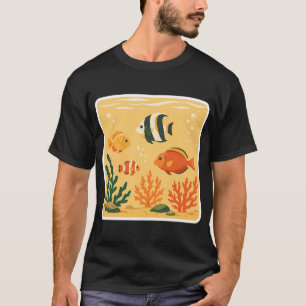 T-shirt La vie océanique tropicale du Brésil