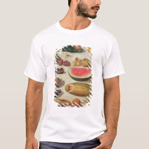 T-shirt La vie toujours avec le fruit et le crapaud