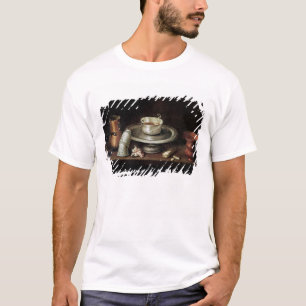 T-shirt La vie toujours avec un bol de chocolat