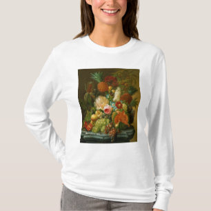 T-shirt La vie toujours avec un melon et des raisins