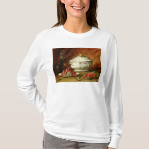 T-shirt La vie toujours avec une soupière de soupe