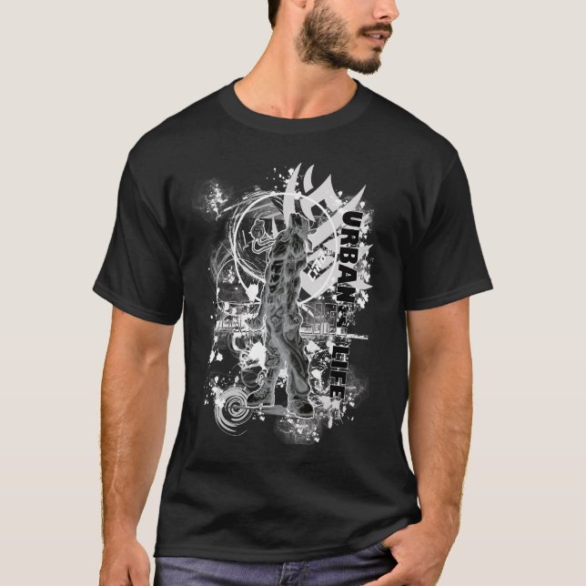 T-SHIRT LA VIE URBAINE (Devant)