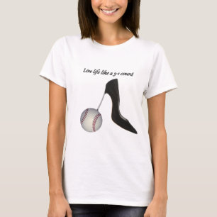 T-shirt La vie vivante comme un compte 3-1