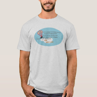 T-shirt La vie - wow ce qui une chemise de tour