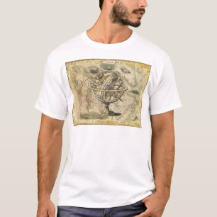 T-shirt La vieille Amérique britannique Explorez la carte 