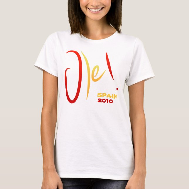 T-shirt la vieille Espagne 2010 (Devant)