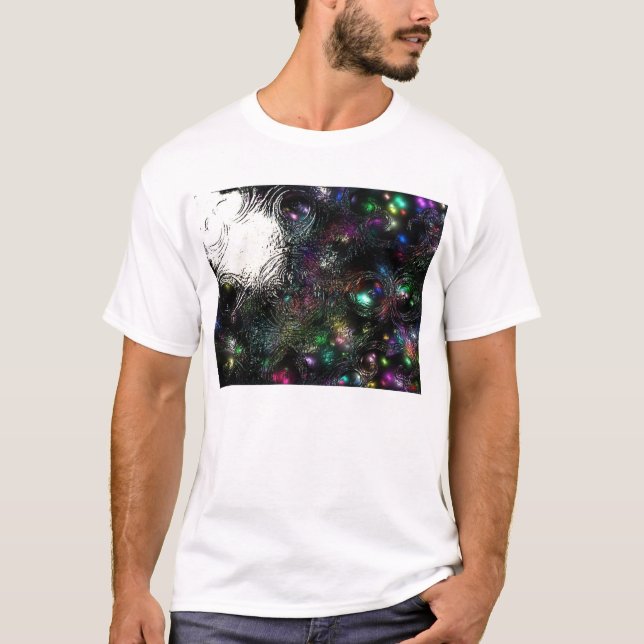 T-shirt la ville allume des nuits d'hiver (Devant)