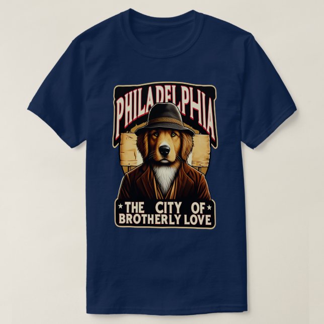 T-shirt La ville de l'amour fraternel (Design devant)
