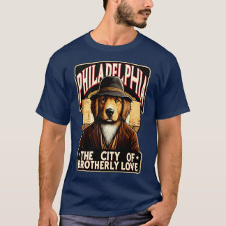 T-shirt La ville de l'amour fraternel