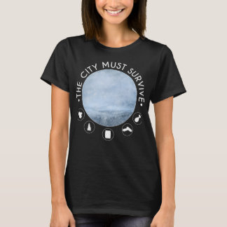 T-shirt La ville doit survivre Inspiré de Frostpunk origin